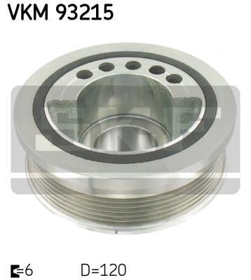Poulie damper (Poulie de vilebrequin) SKF ref. VKM 93215